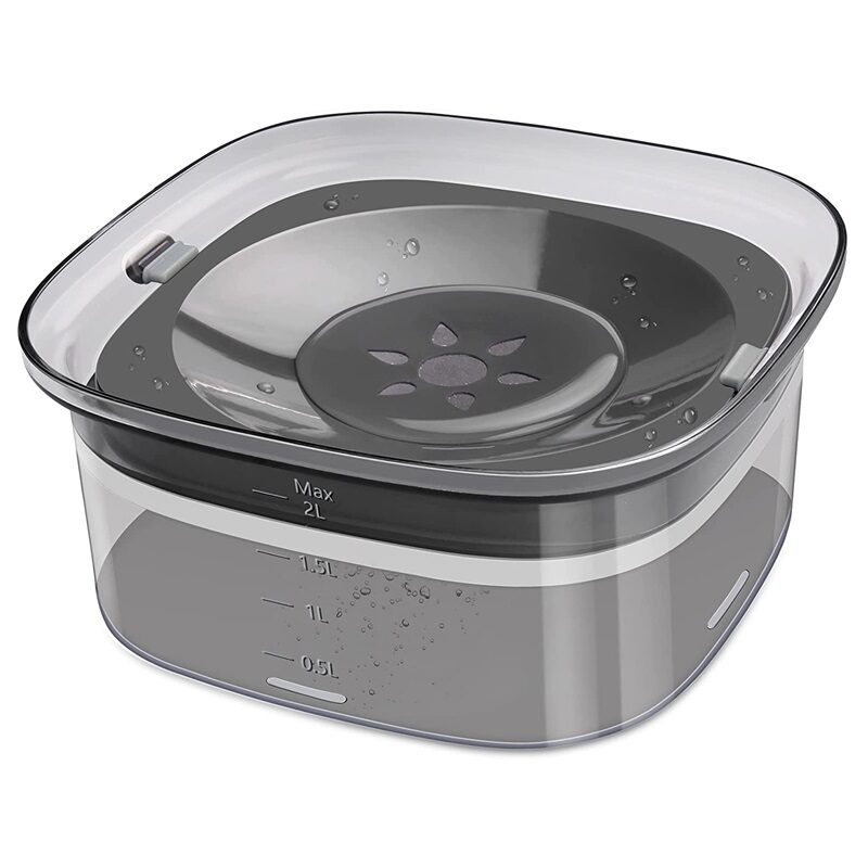 Pet Dog Floating Water Bowl Splash-proof Not Wet
