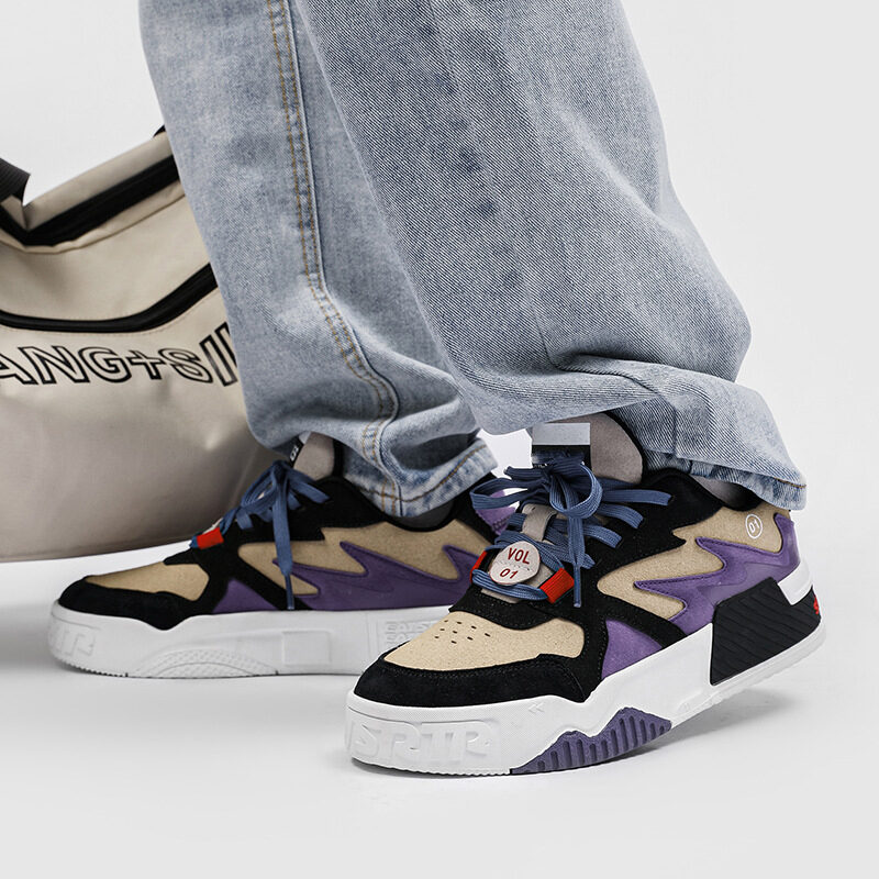 Autumn Student Retro Fashion Trends Sneakers Men's Low-top