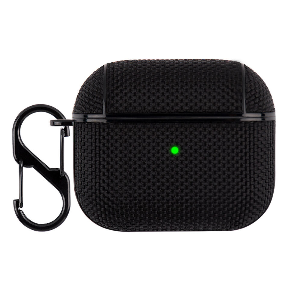 Waterproof Nylon Cloth Pro Bluetooth Earbuds Case Drop-resistant
