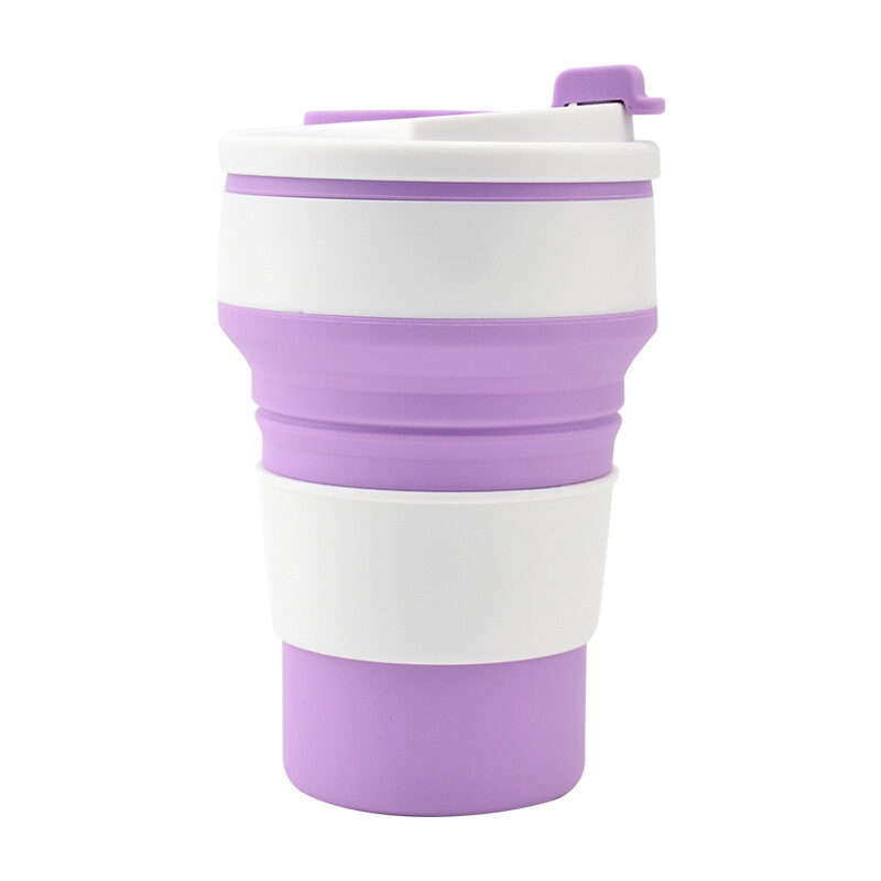 Kitchen Gadgets Folding Cup Collapsible Mug With Cover