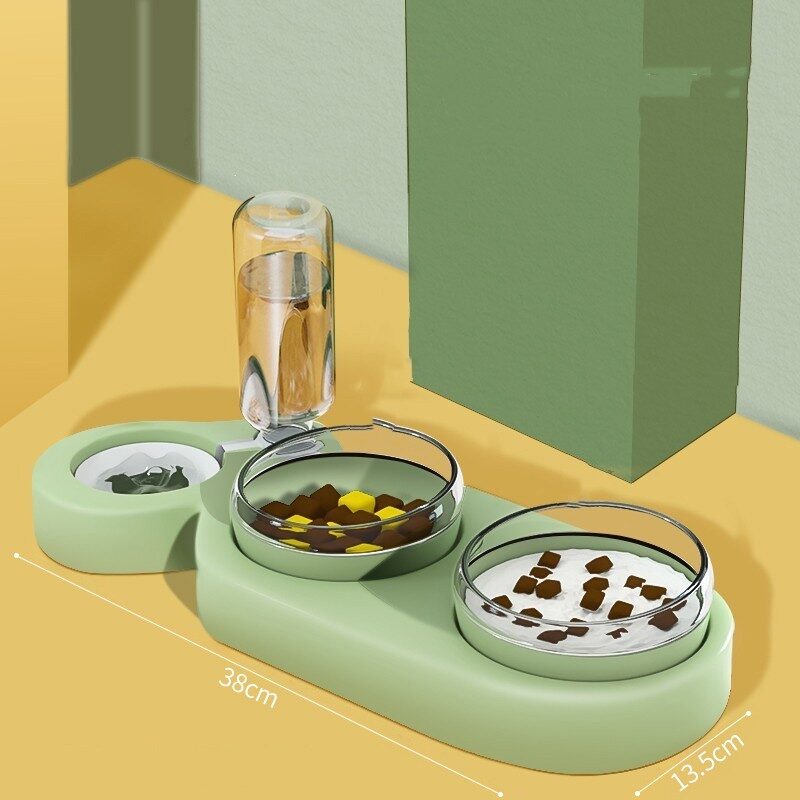 Cats Dogs Pets Rice Bowls Automatic Water