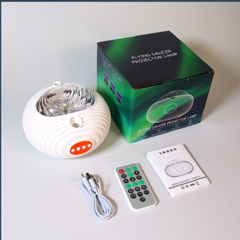 New Double Effect Northern Lights Projector Lamp Milky
