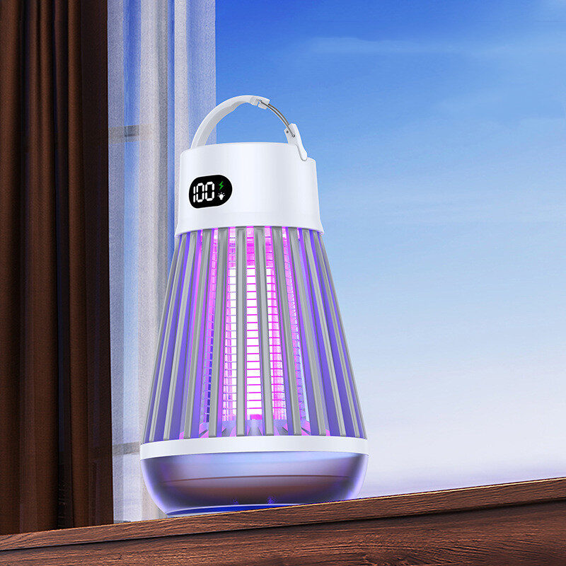 Digital Display Mosquito Killer Lamp Electric Shock Trap