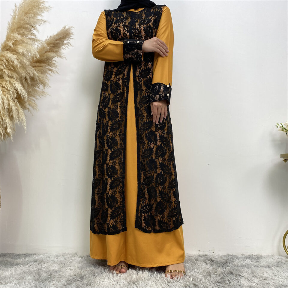 Lace Temperament Women's Clothing Arabic Robe