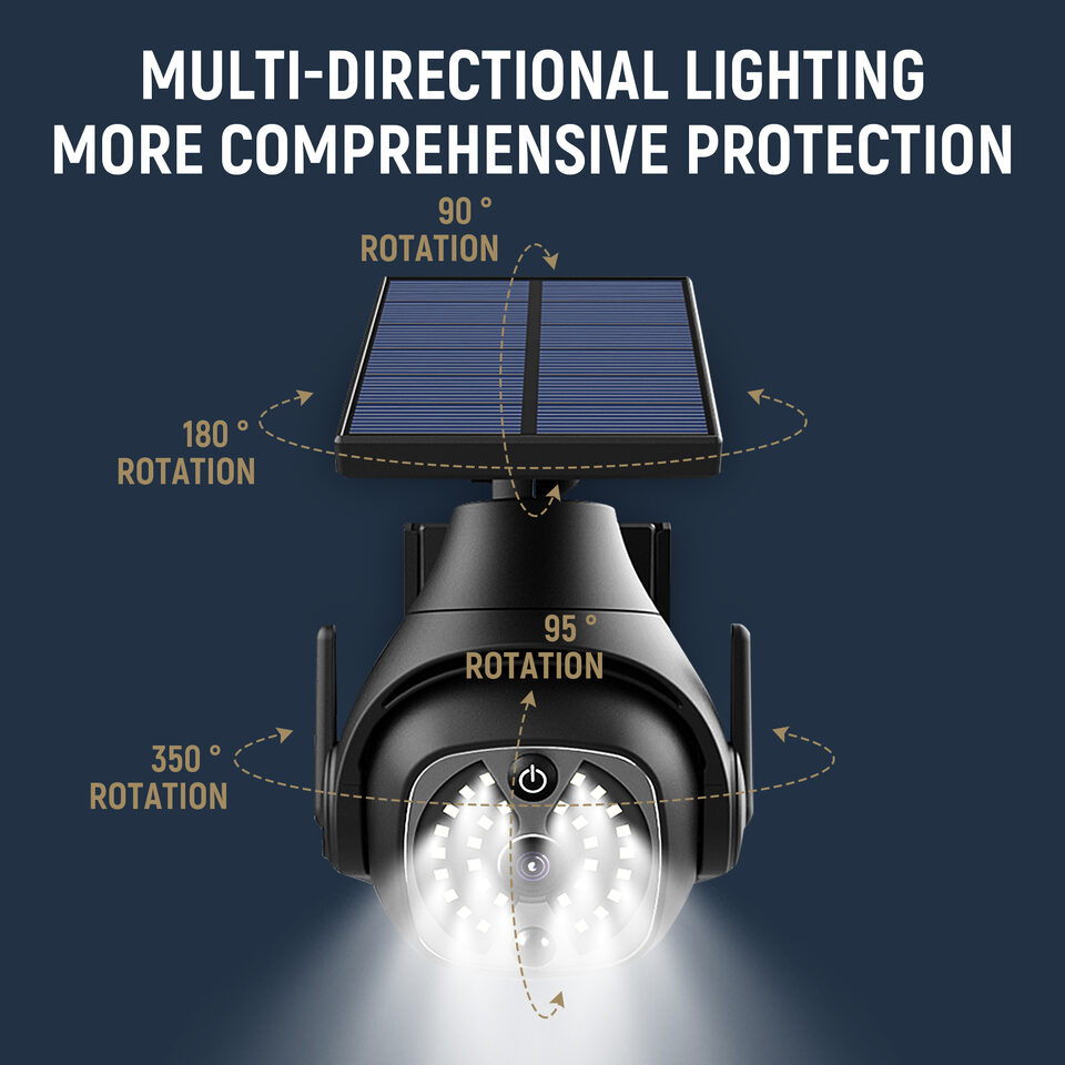 Solar Powered Outdoor Courtyard Lights Household Lighting Human