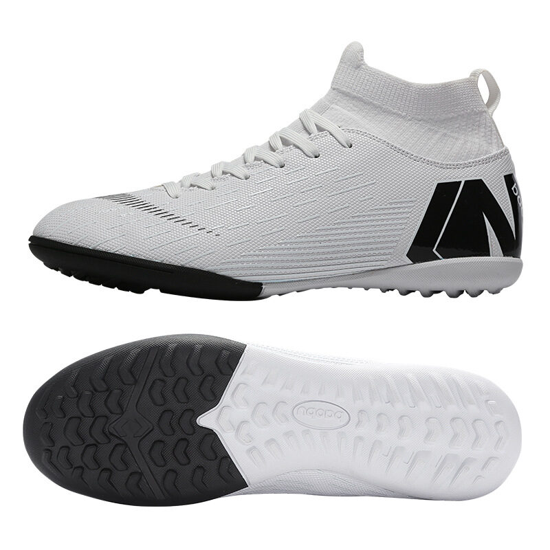 High Top White Football Shoes For Men