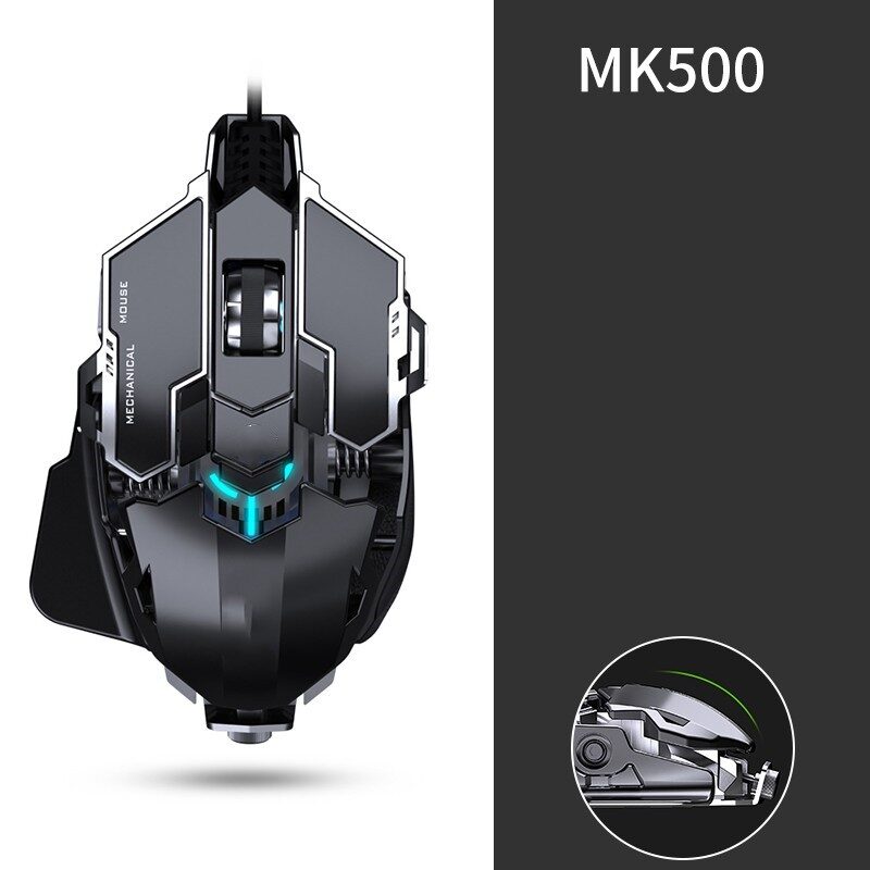 Forerunner Esports Gaming Mouse Wired Mechanical Macro Metal