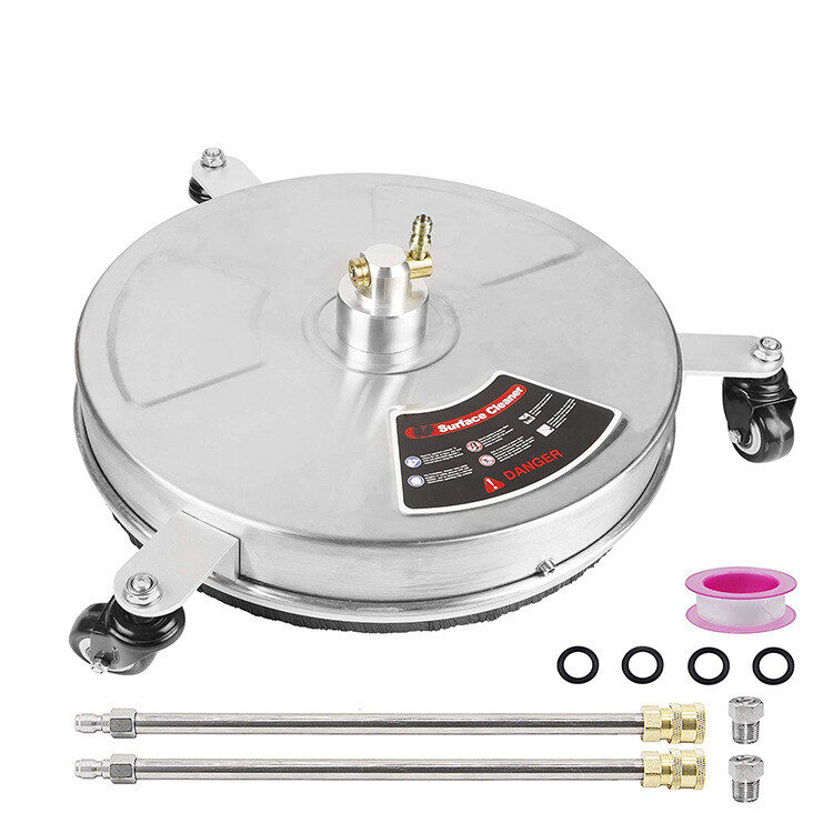 High Pressure Stainless Steel 3-wheel Extended Pole Floor