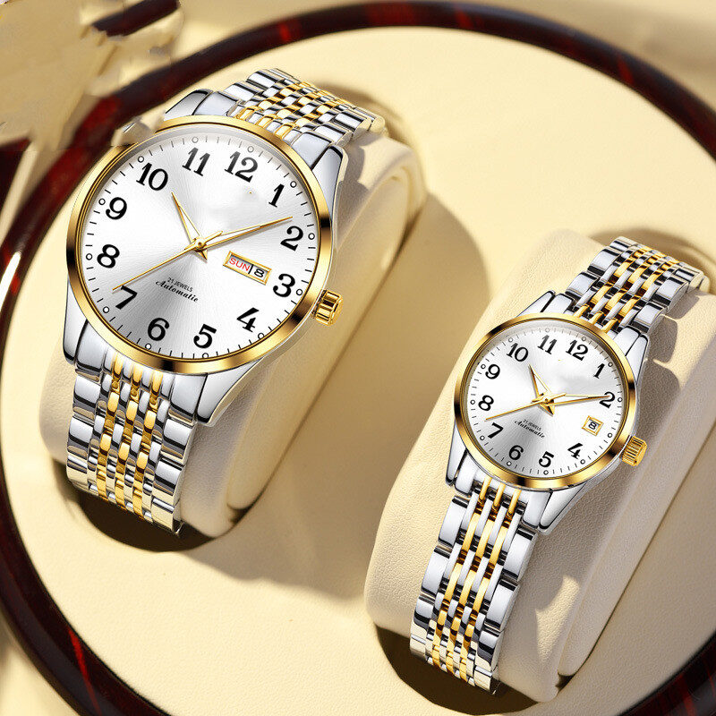 Men's And Women's Fashion Simple Waterproof Luminous Double