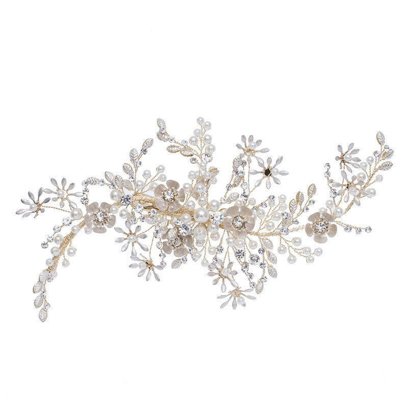 Bridal Headdress Handmade Hair Carson Tied Women's Side