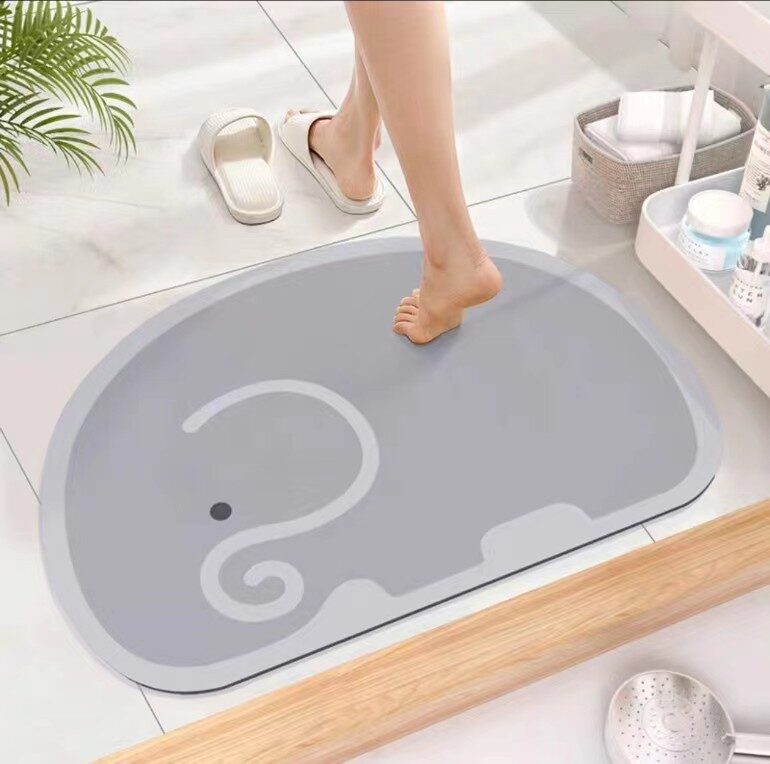 Household Fashion Personality Cartoon Absorbent Pad Floor Mat