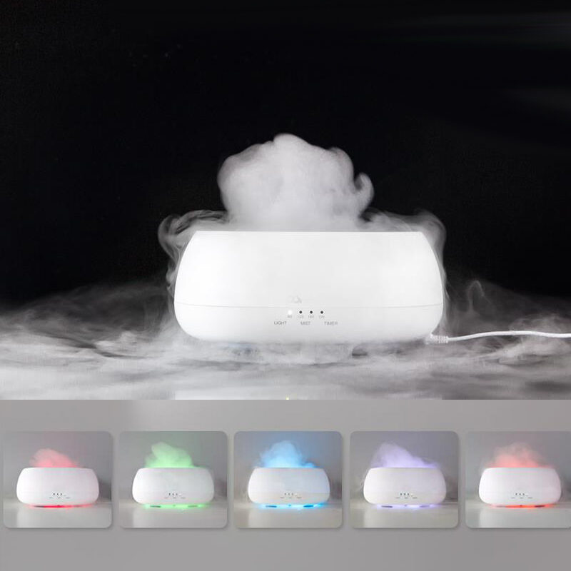 Homefish Aroma Diffuser 500ml Ultrasonic Air Humidifier Colorful