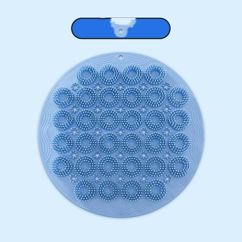 Rub Lazy Silicone Back Bath Brush Suction Cup