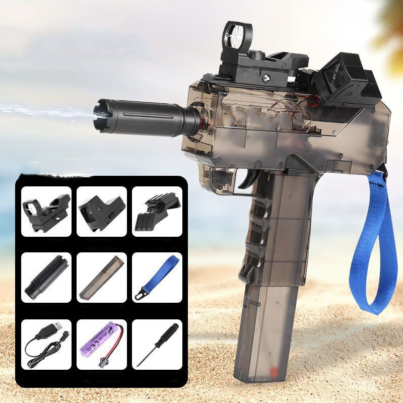 Uzi Electric Burst Water Gun Children's Powerful Toy