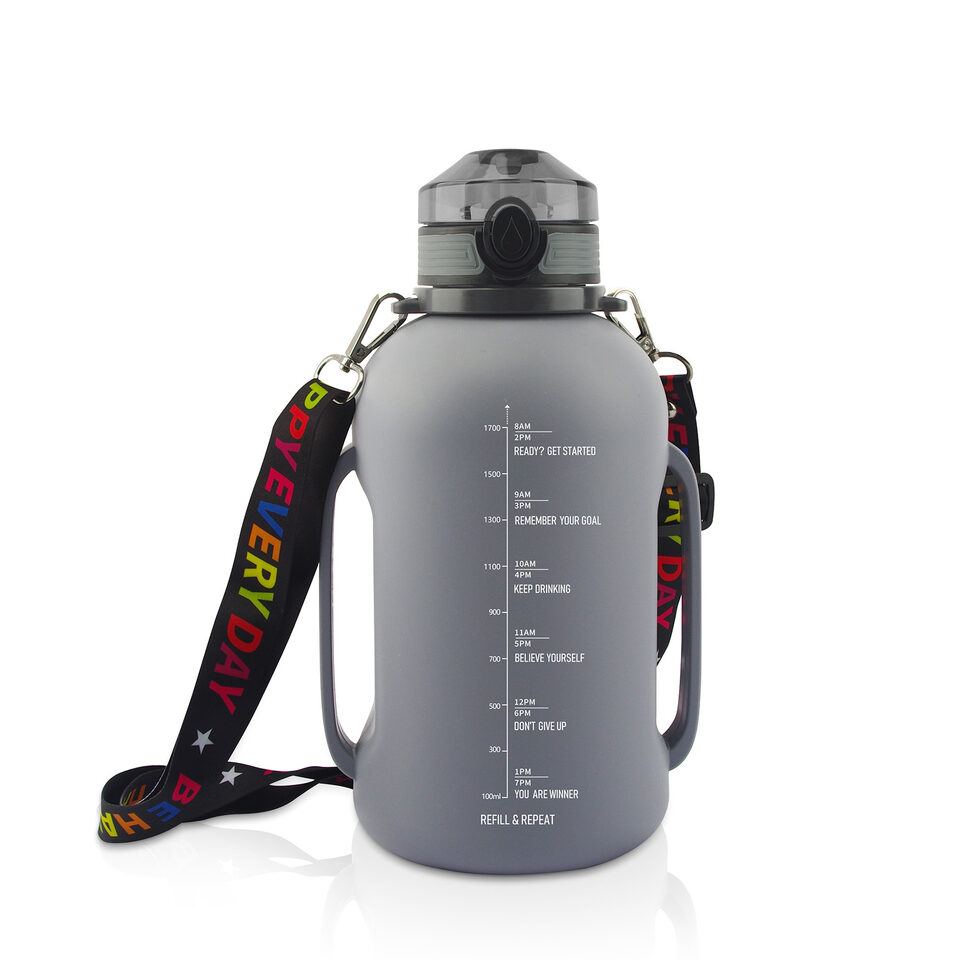 Large Capacity Water Cup Fitness Portable Roll Food