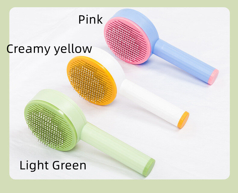 Pet Comb Curved Needle Massage Cat Dog Hair