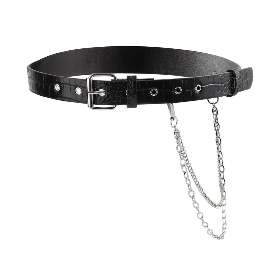 Cool Hip Hop Hipster Pants Chain Belt Men