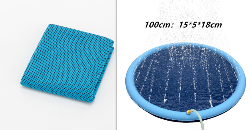 Non-Slip Splash Pad For Kids And Pet Dog