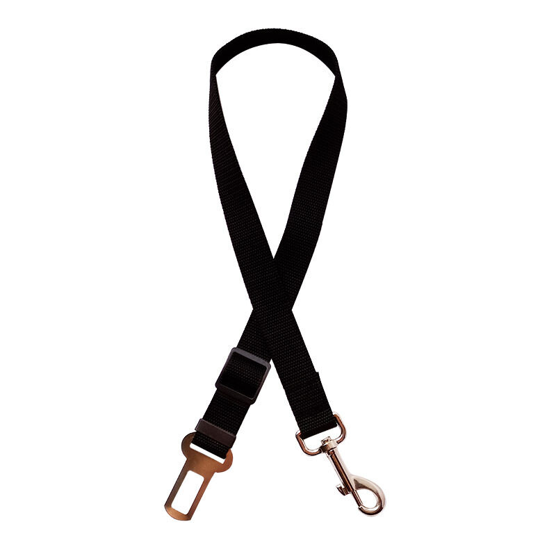 Pet Car Seat Belt Retractable Hand Holding Rope