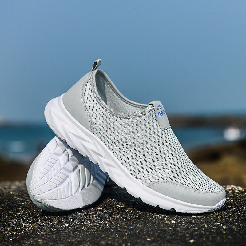 Outdoor New Couple Casual Men's Mesh Shoes Soft