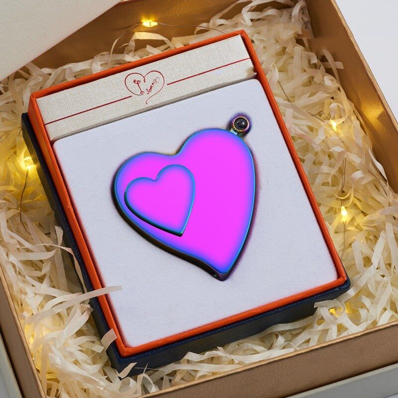 Decorative Mini Portable Metal Candle Lighters Windproof Creative