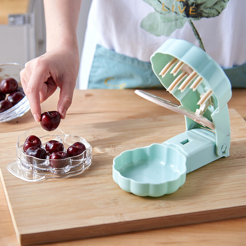 Light Green Cherry Seed Remover For Home Use