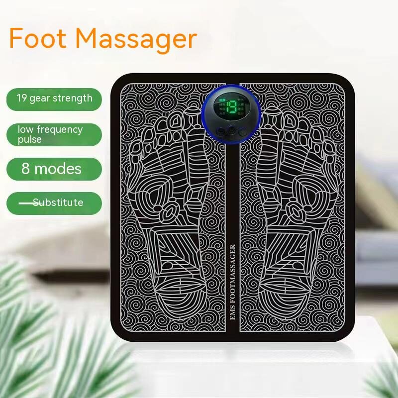 EMS Foot Massager Pad Portable Electric Muscle Stimulation