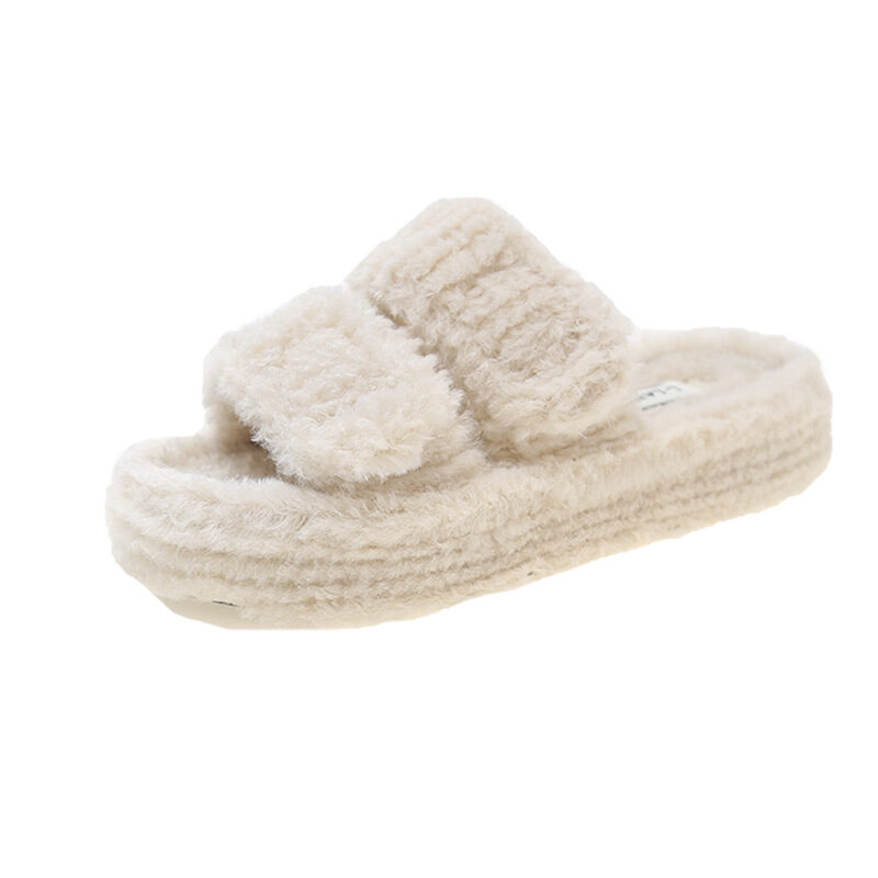 Winter Slippers With Look Design Fashion Indoor Outdoor