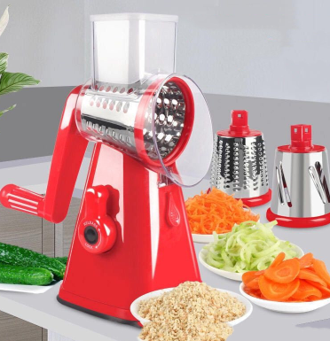 Multi-functional Vegetable Cutter Hand Drum Slice