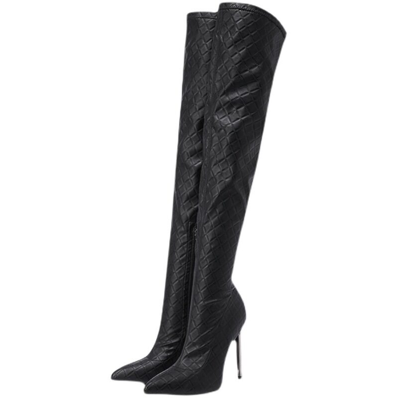 Autumn And Winter New Fine Heel With Black