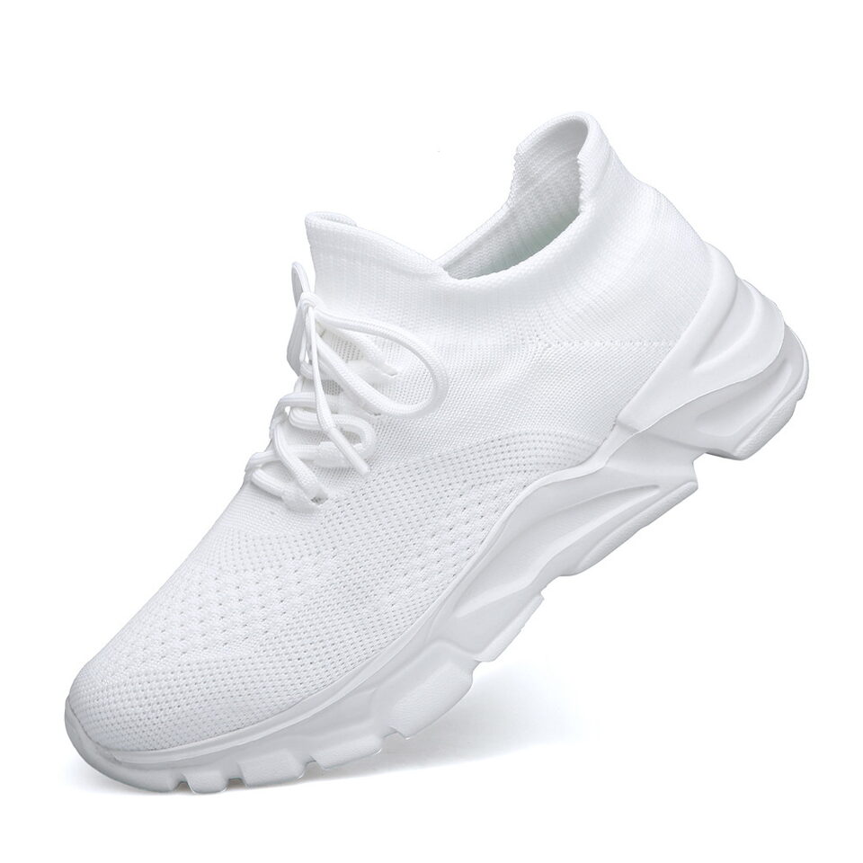 Summer Flyknit Breathable Shoes Lightweight Soft Sole