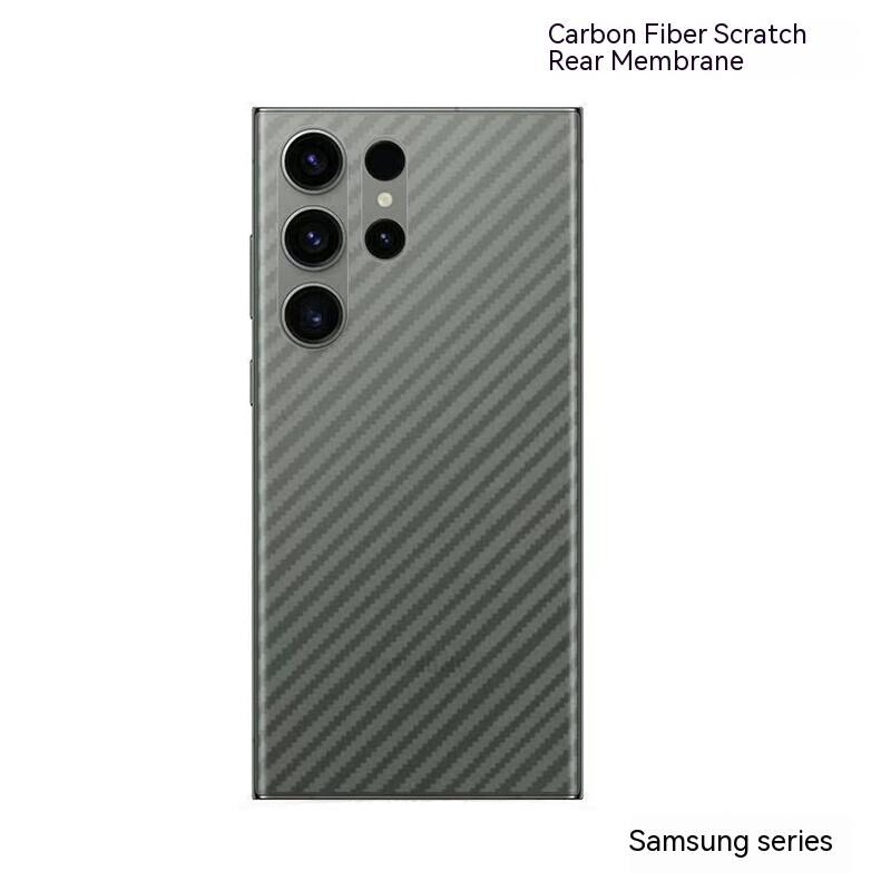 Anti Scratch Carbon Fiber Rear Film For Mobile