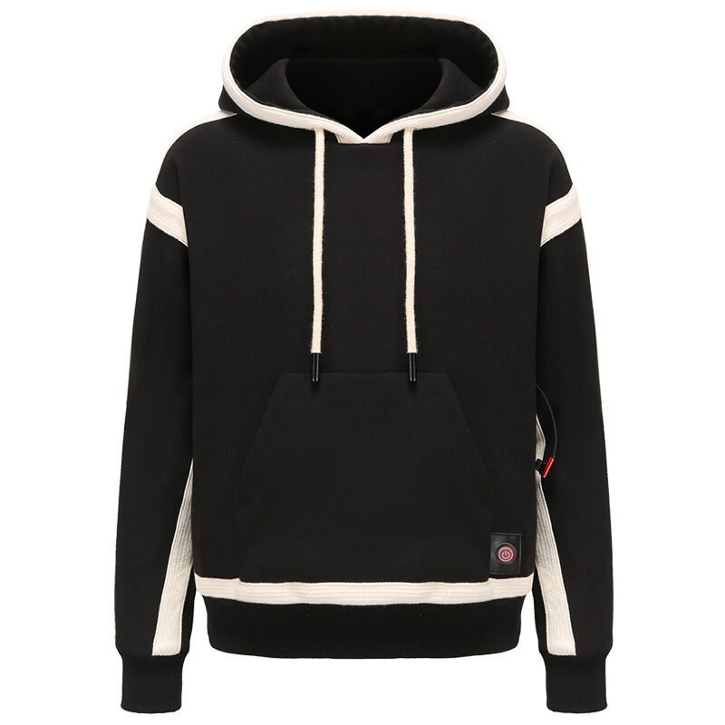 Outdoor New Technology Heated Jacket Heating Brushed Hoody