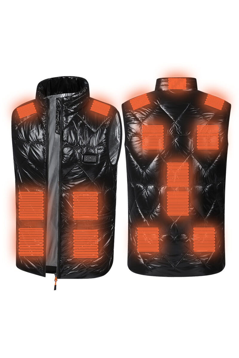 Women's Self-heating Vest Heated Jacket Three-control USB Electric