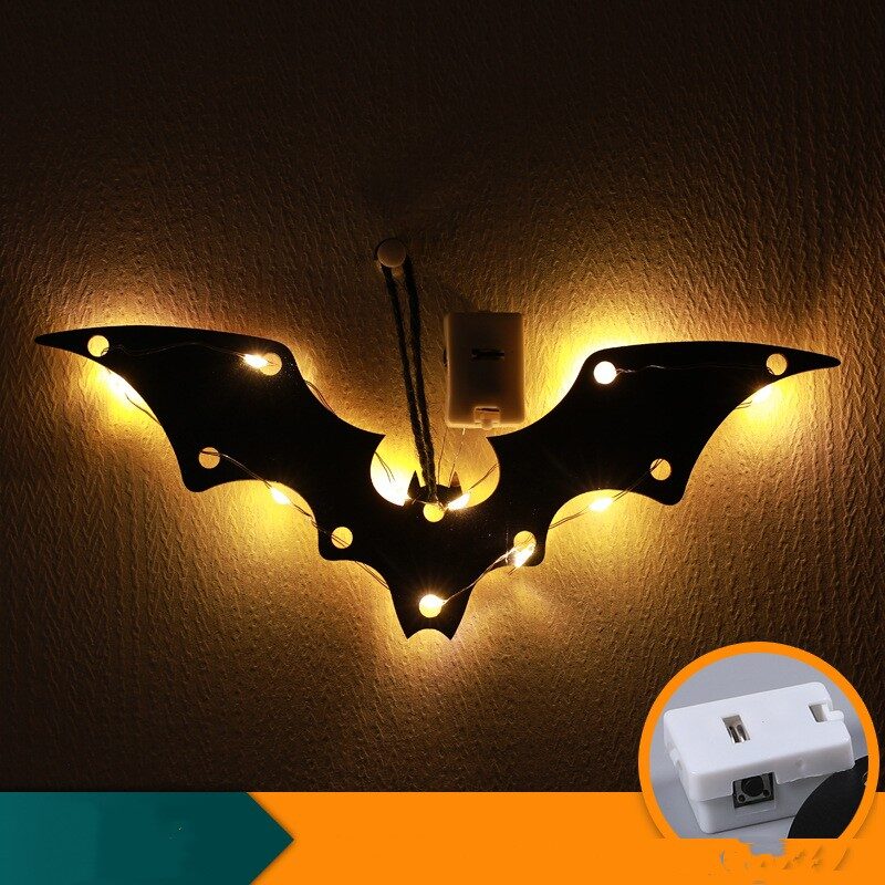 Halloween LED Decorative Lights Luminescent Spider Listing Home