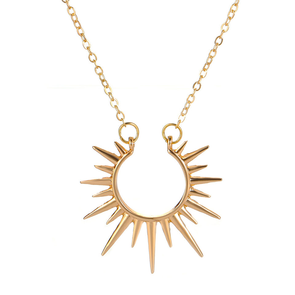 Sunflower Necklace Retro Clavicle Chain Fashion Creative Jewelry