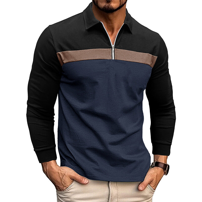 New Polo Collar Men's T-shirt