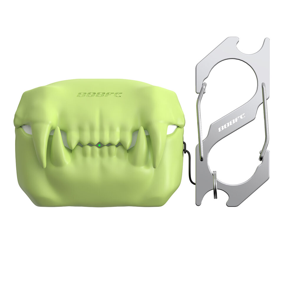 Creative Teeth Wireless Earphone Case Halloween Horrible Silicone