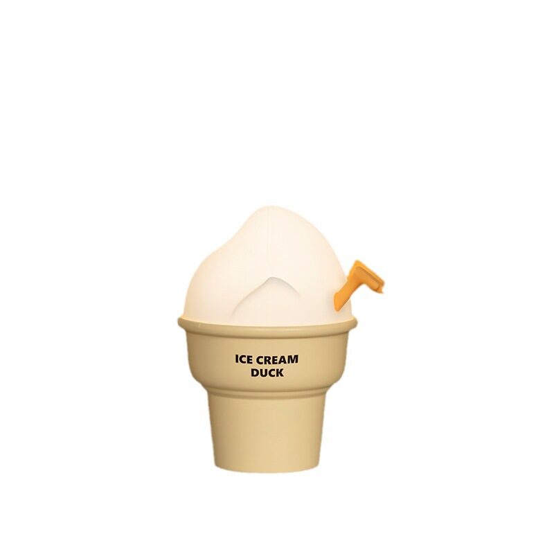 Ice Cream Duck Small Night Lamp Cartoon Ornaments