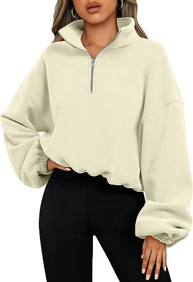 Loose Sport Pullover Hoodie Women Winter Solid Color
