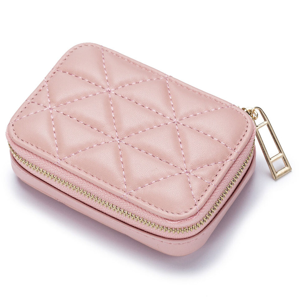 Rhombus Portable Lipstick Pack Mini Cosmetic Bag