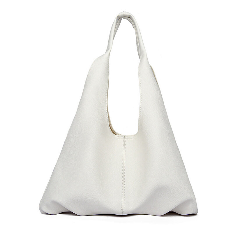 Ins Design Underarm Bags Fashion Solid Color Large