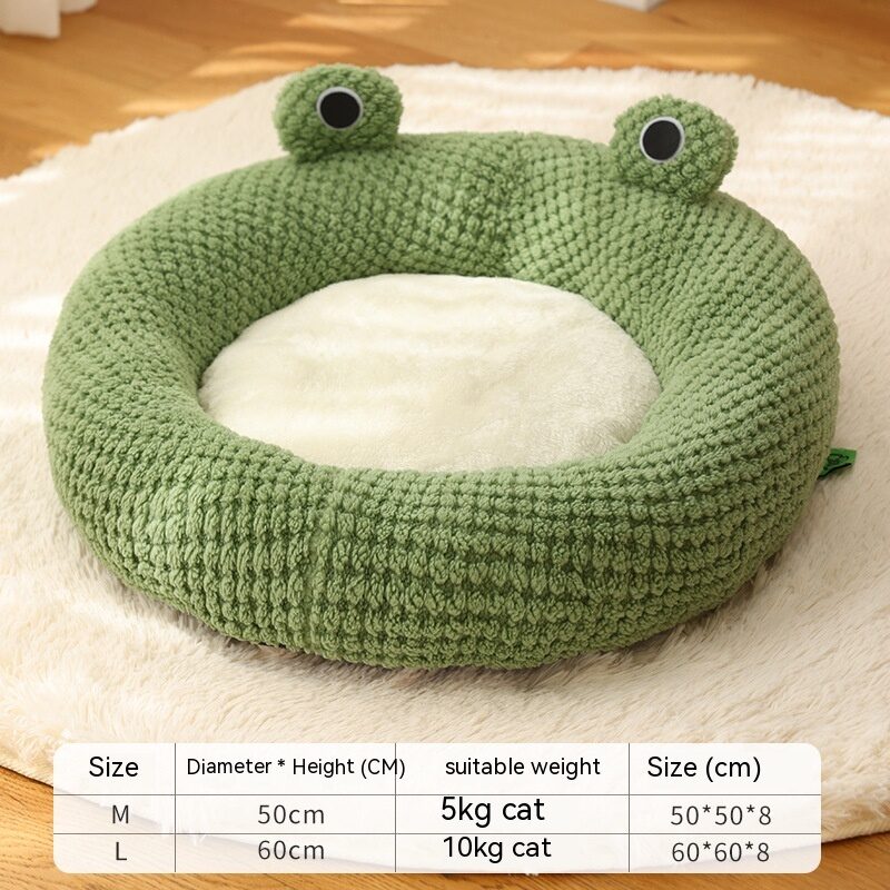 Pet Cat Dog Nest Little Frog Series Warm