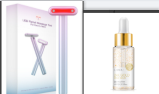 Wand Skin Care EMS Micro-current Introduction Rotatable Vibration