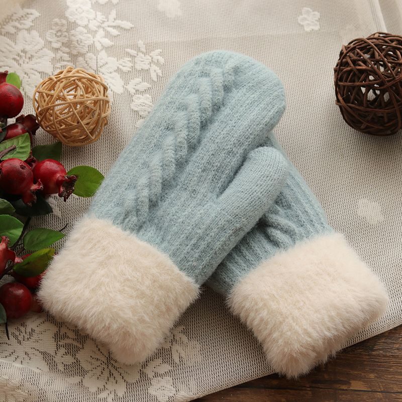 Women's Winter Warm And Cute Riding Gloves