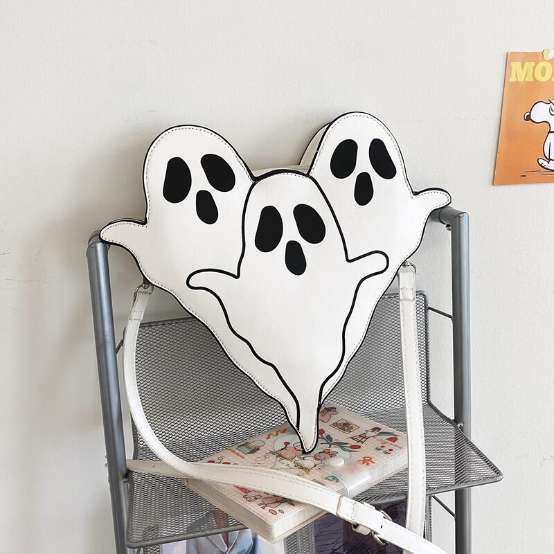 Halloween Bags Funny 3D Cartoon Ghost Shoulder Women