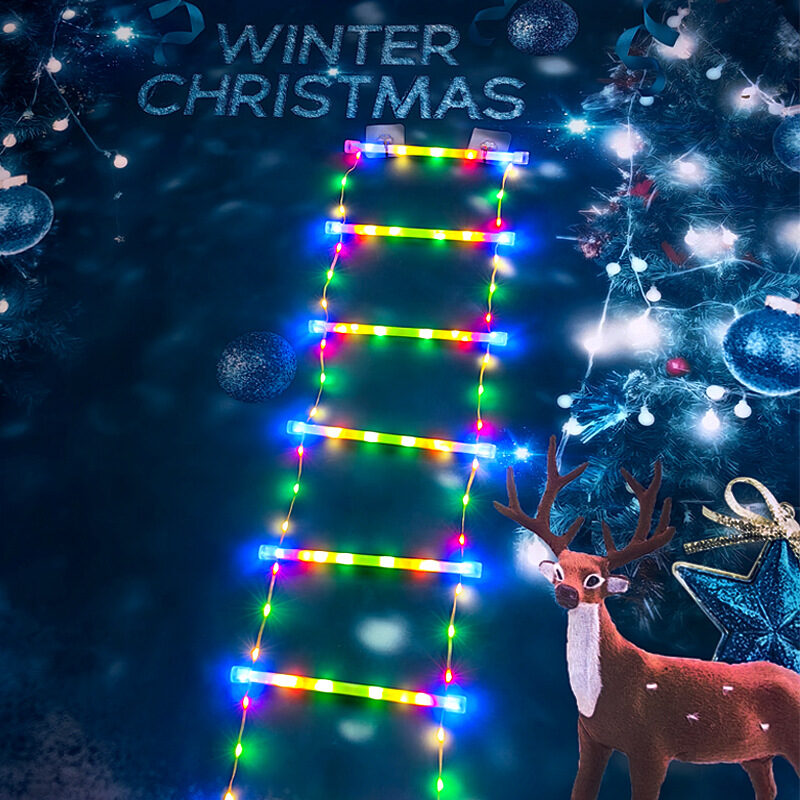 Ladder Light Christmas Led Holiday Household