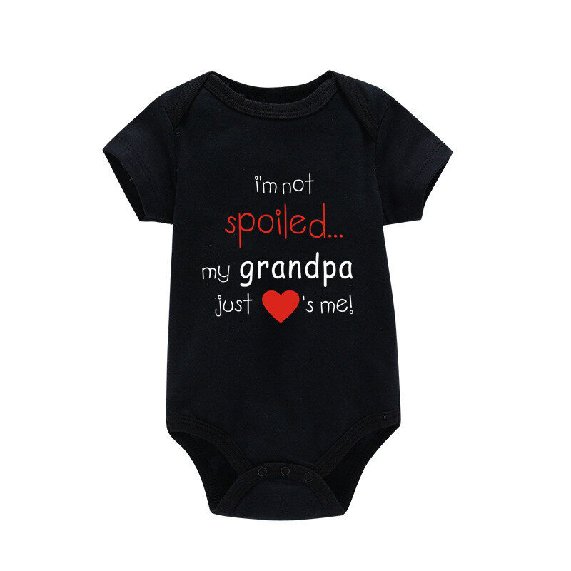 Short-sleeved Cotton Baby Romper Clothing
