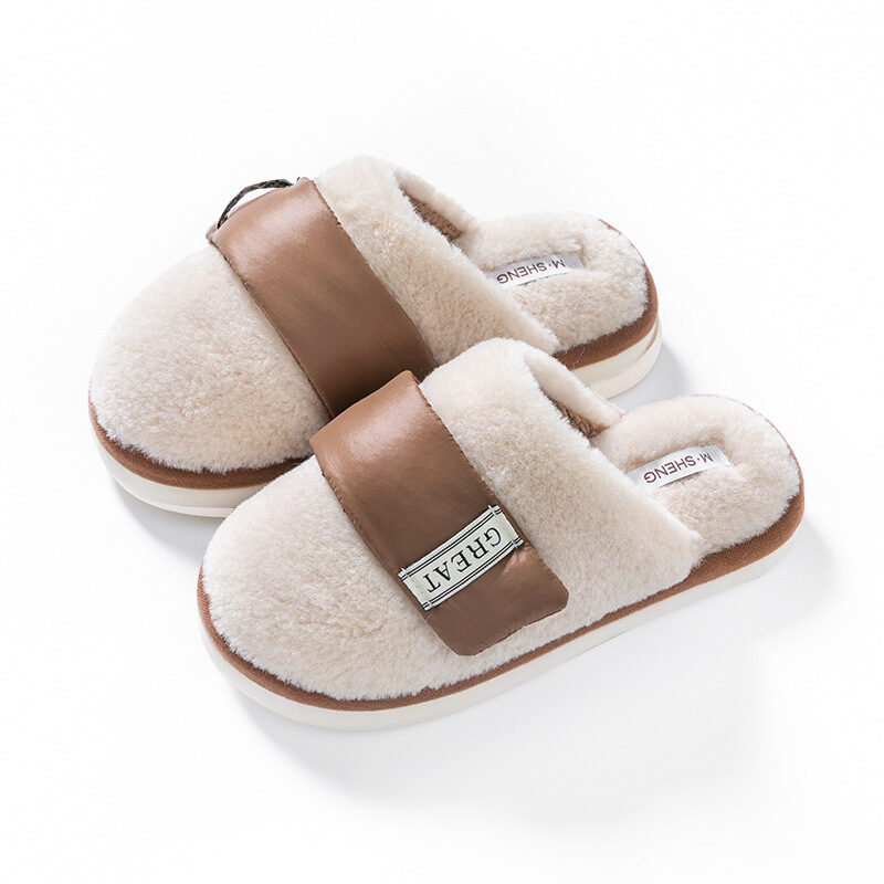 Hook Furry Slippers For Women Autumn And Winter