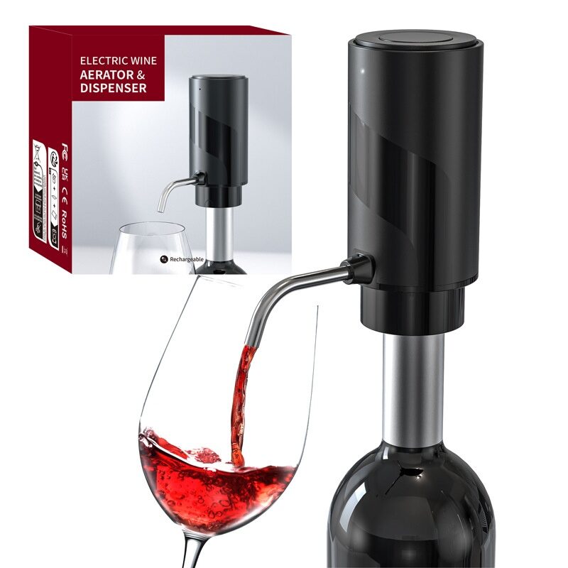Electric Wine Aerator And Decanter Pump Dispenser Gift